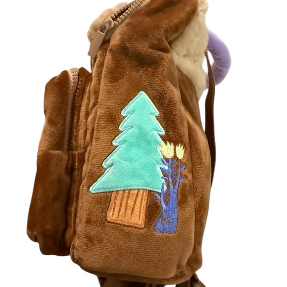 Labubu The Monsters Fuzzy ITA style Backpack - Picture 6 of 7